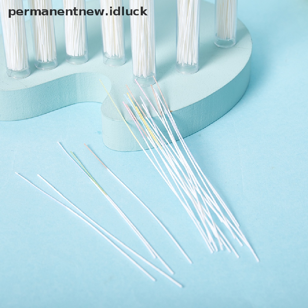 [luckypermanentnew] 60 /70 /160Pcs Set Pembersih Telinga Rumput Kertas Floss Ear Hole Aftercare Tools [ID]