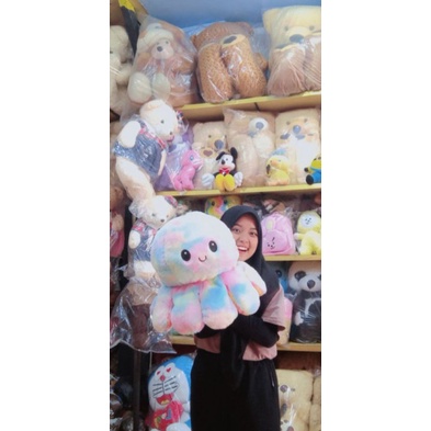 BONEKA GURITA JUMBO BONEKA GURITA 2 MUKA BONEKA GURITA RAINBOW BONEKA GURITA ABSTRAK BONEKA OCTOPUS