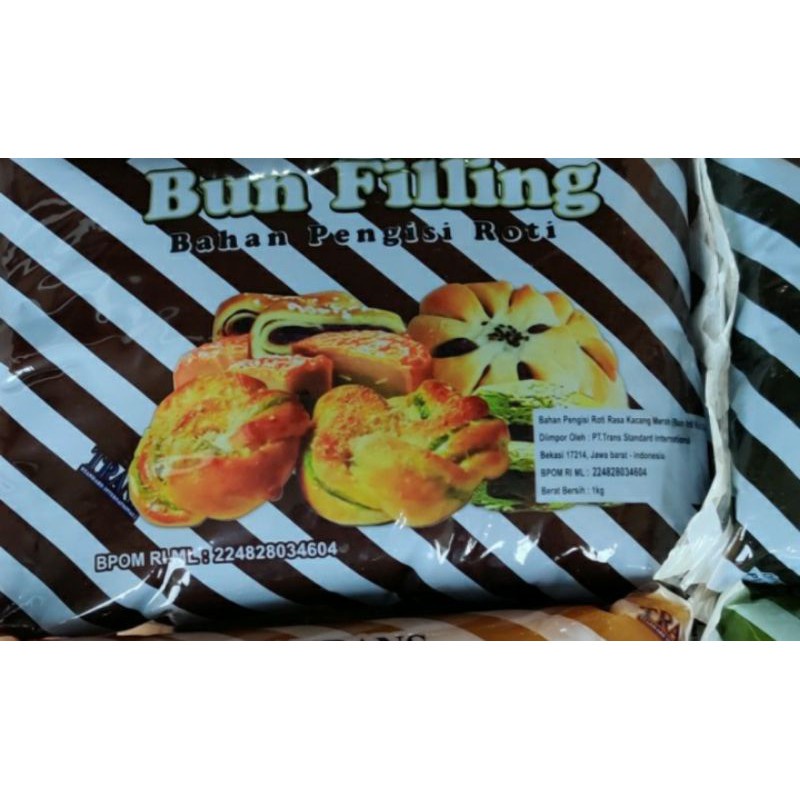 

Trans Bun Filling Kacang merah 1 kg / Isian Roti
