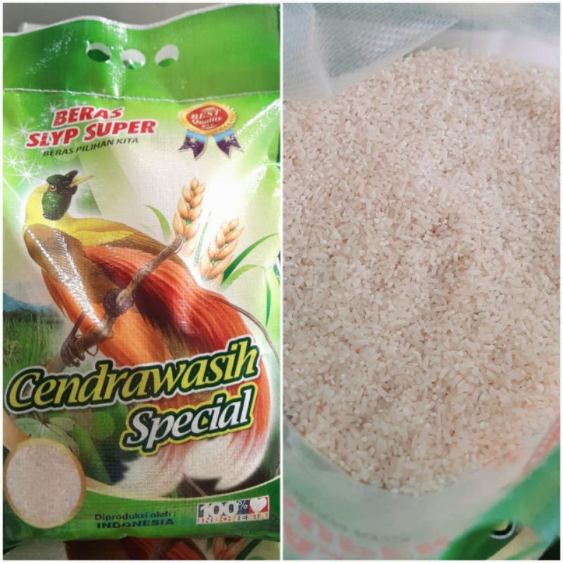 

Beras Slyp Super Cendrawasih Spesial 5 Kg