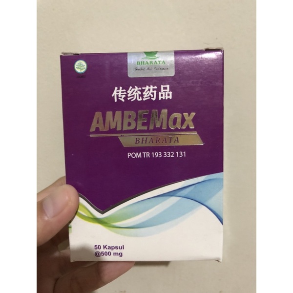 Obat Ambeien/Wasir AMBEMax 50 Kapsul by BHARATA Herbal Asli Indonesia
