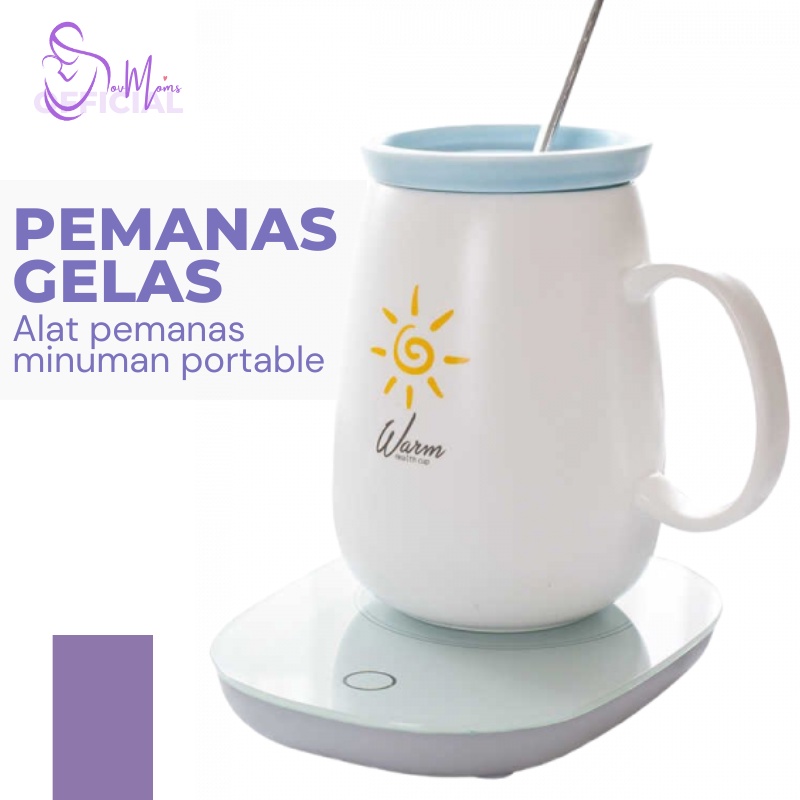 Pemanas Air Listrik Portable Minimalis Tatakan Pemanas Hiter Mug Teko Ketel Kettle Elektrik Penghangat Pembuat Kopi Teh Penghangat Susu Water Hitter Heater Air Minum Elektrik Coffe Tea Cup Water Warmer Heating Pad Electric Perlengkapan Bayi