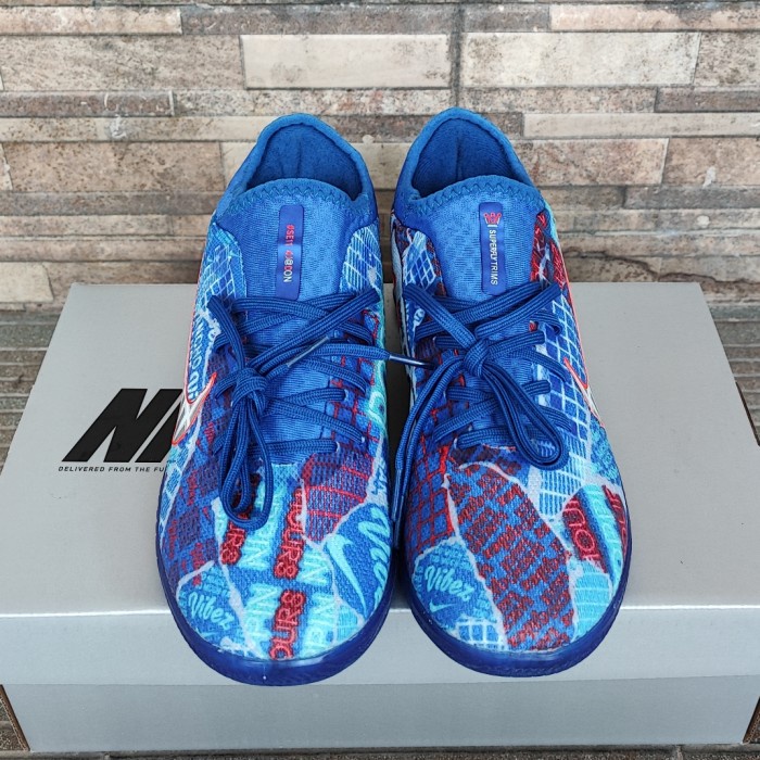 SEPATU FUTSAL NIKE MERCURIAL VAPOR13 PRO SANCHO BLUE IC