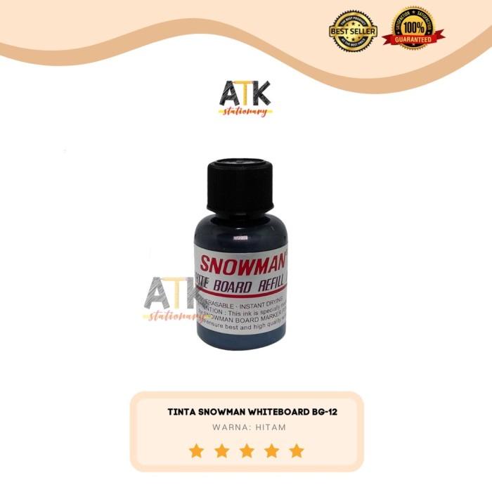 

Refill Tinta Spidol Whiteboard marker Snowman BG-12 atk