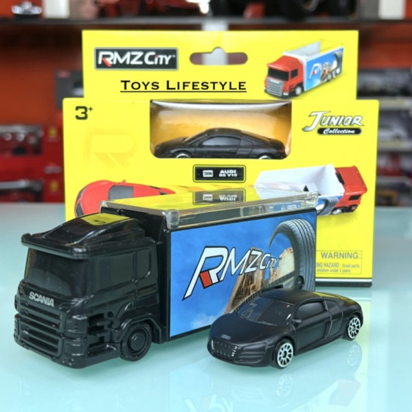 Unik RMZ Diecast Hidden Launcher Range Rover BMW Audi Toyota Skala 1:64 - Audi Matte Diskon