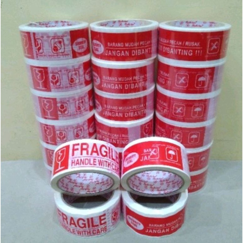 

Lakban Fragile 72 yard - Lakban Packing Olshop