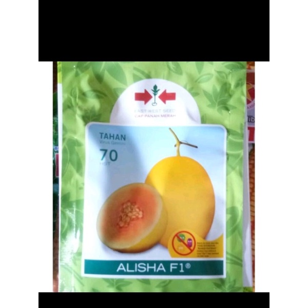 ORIGINAL Melon Golden Alisha F1 400 butir panah merah