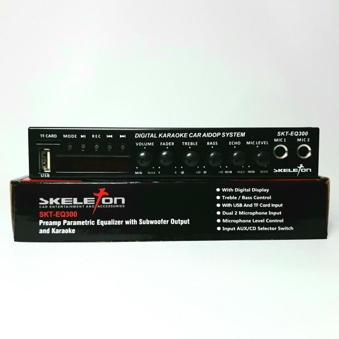 Parametrik Preamp Equalizer Karaoke Bluetooth Eq300