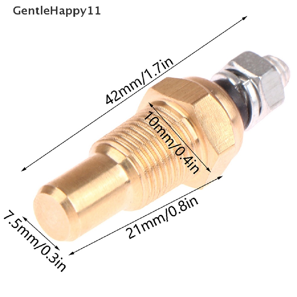 Gentlehappy High Quality 12V 1per8 NPT Sensor Suhu Minyak Mobil Balap id