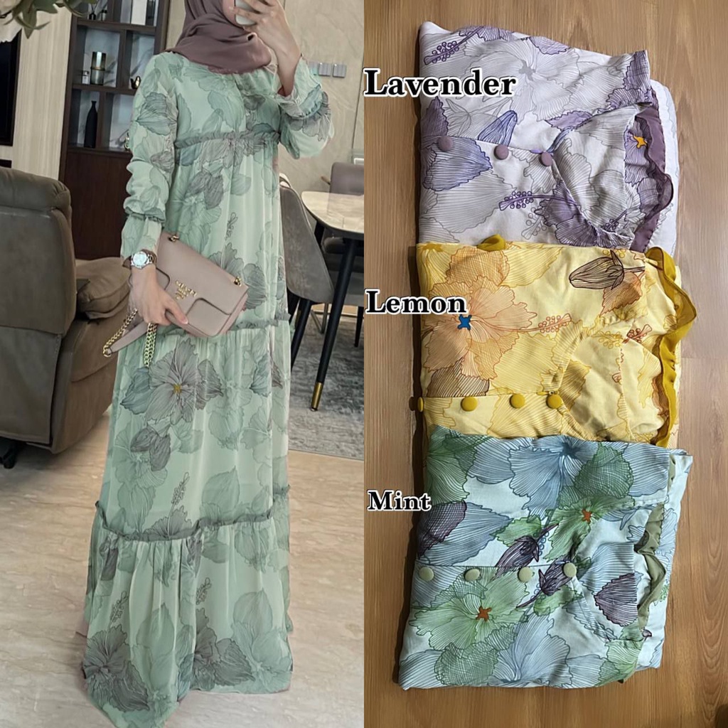 SAKURA DRESS RAYON SUSUN