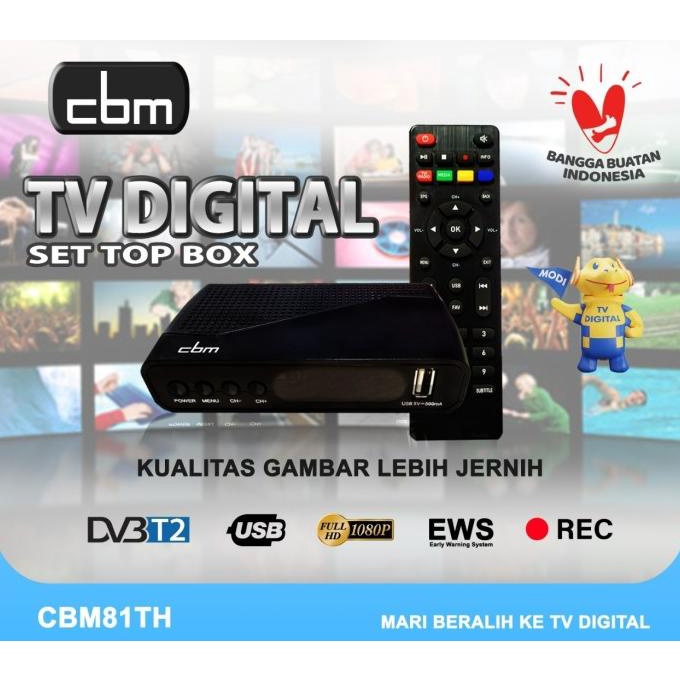 Set Top Box TV Digital Murah CBM STB CBM81TH