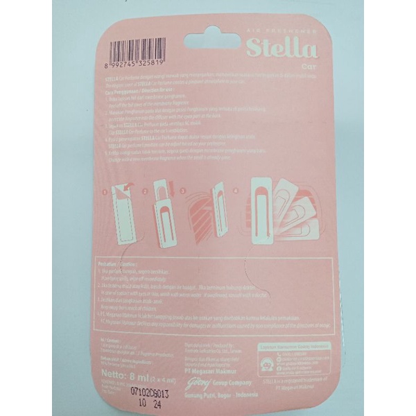 STELLA CAR PERFUM ALAT+REFILL