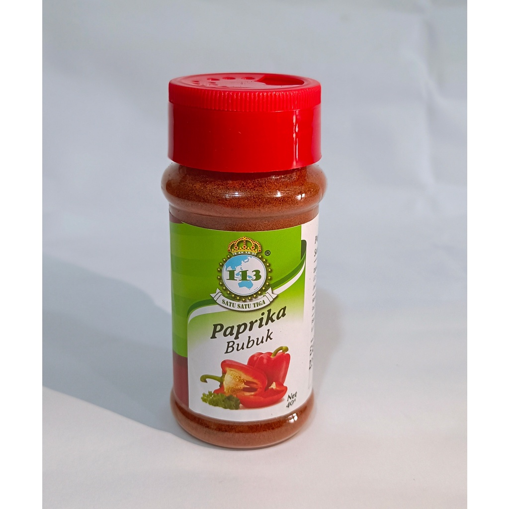 

Paprika Bubuk 113 Bumbu Bubuk Powder Ground Paprika Bumbu Tabur Botol 40 gr