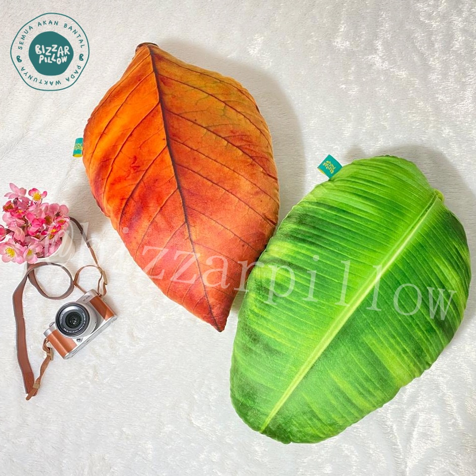 Bizzarpillow Bantal Sofa Daun Kering / Daun Pisang BZ342