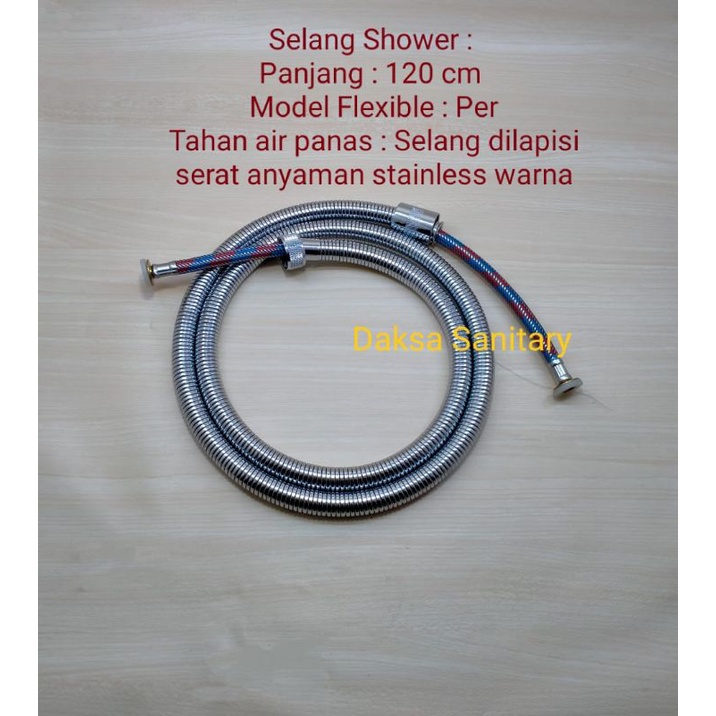 Selang Shower 150cm, 120cm dan 20cmKuningan/ Fleksibel Hand Shower Kuningan 120cm,150cm dan 200cm