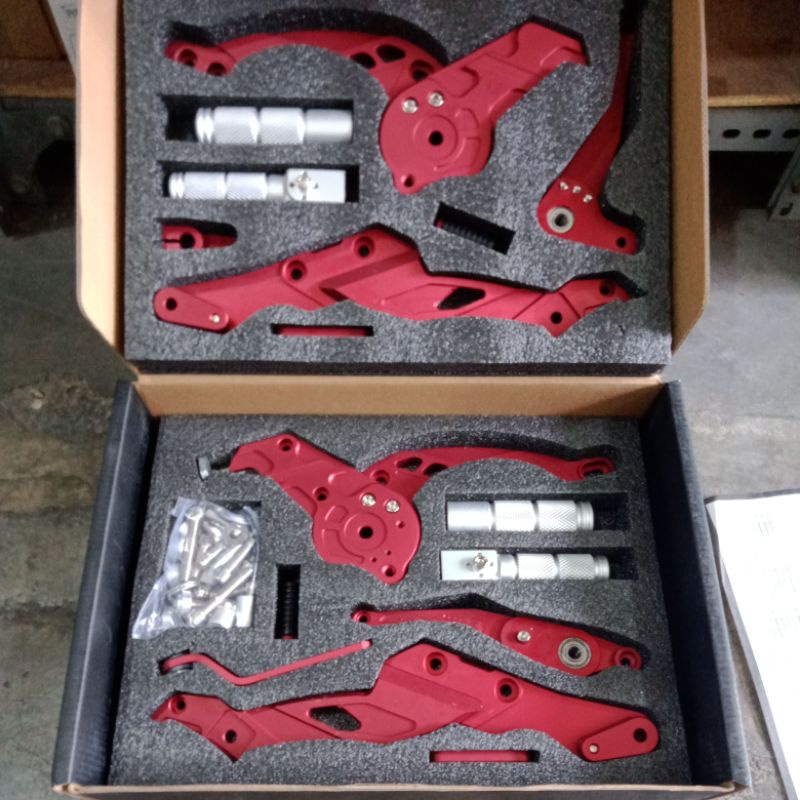 FOOTSTEP UNDERBON FULLSET DEPAN BELAKANG SATRIA FU 150