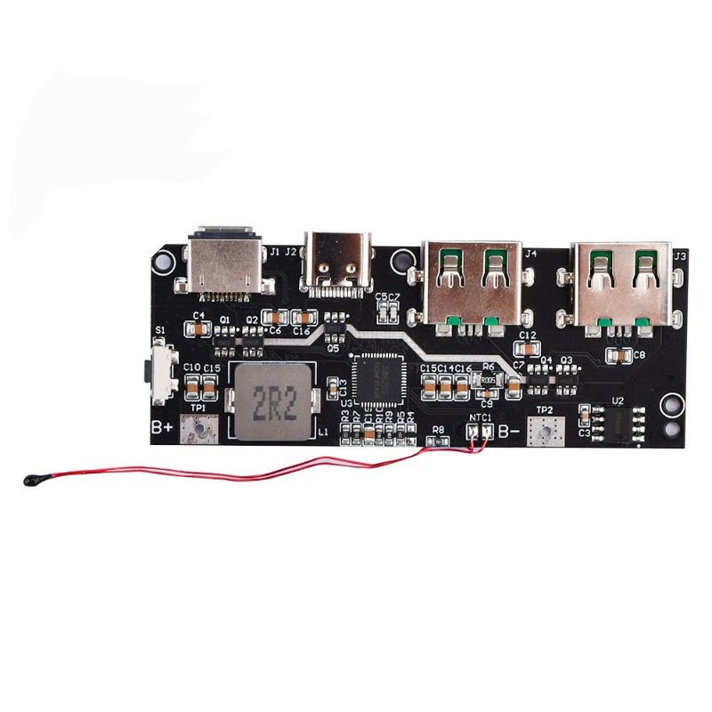 Papan Sirkuit Modul Pengisian Cepat Dua Arah 22.5W DIY