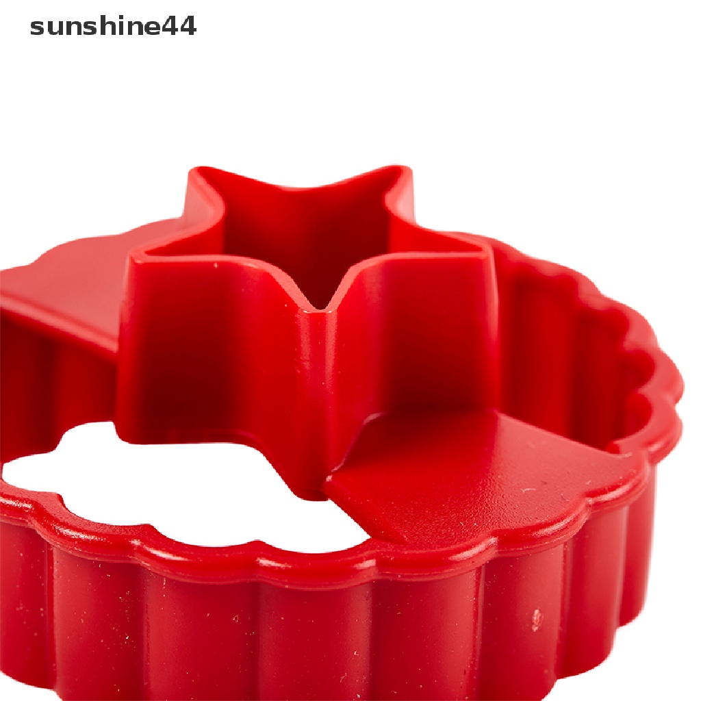 Sunshine 6pcs New al Cookie Cutter Cake Decorag Fondant Pemotong Cetakan DIY.