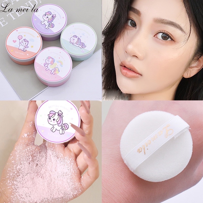 BLESSHOP Bedak Padat Bedak Tabur Oil Control