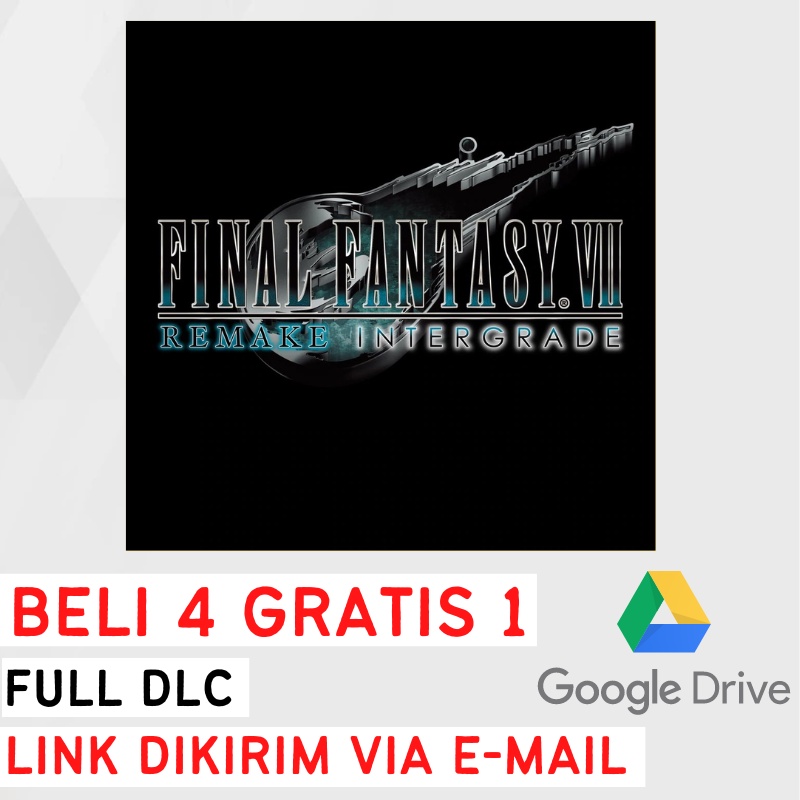 FINAL FANTASY 7 REMAKE INTERGRADE - GAME PC - GAME LAPTOP - LINK DOWNLOAD