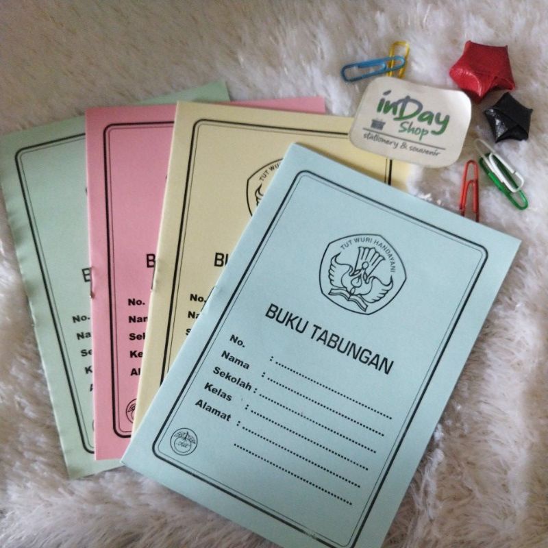Buku Tabungan Mini | INDAY SHOP