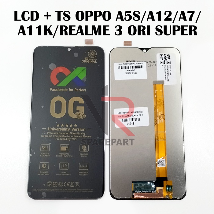 LCD OPPO A5S/A12/A7/A11K FULLSET TOUCHSCREEN