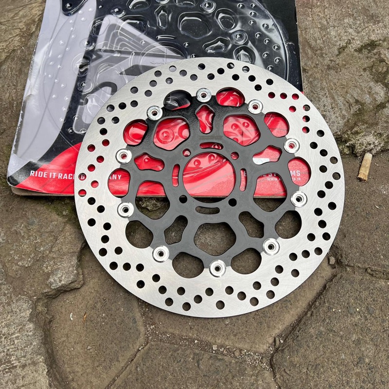Piringan Cakram Snowflake Ride it 300mm pnp Yamaha Jupiter Z MX Vega Fiz R Fizr Disc Snowlake Non Floating
