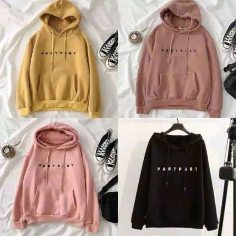 Medan Termurah Sweater baby terry hoodie polos partpart LD 94cm