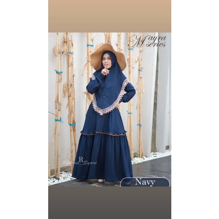mayra series by rahma syar'i Ready stok