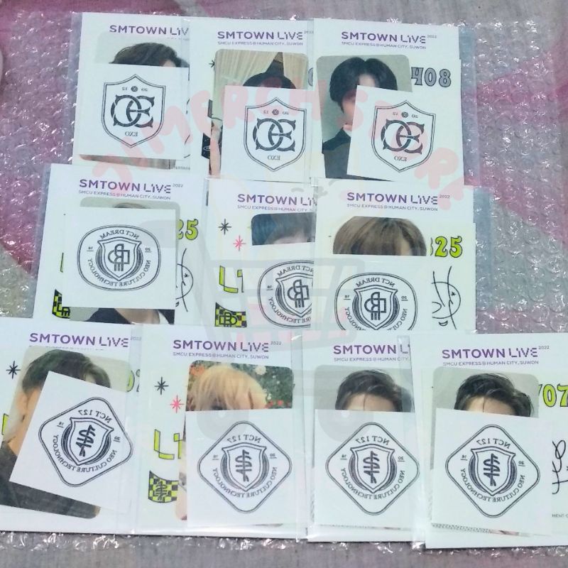 

Terlaris ✨ - READY STOCK MD SMTOWN SMCU AR Tattoo Sticker + Pc (SEALED)3.1.23