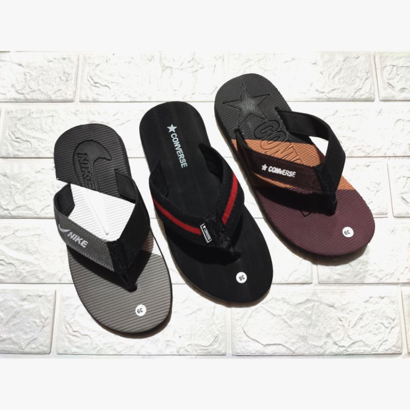 sandal jepit pria niike sandal distro casual