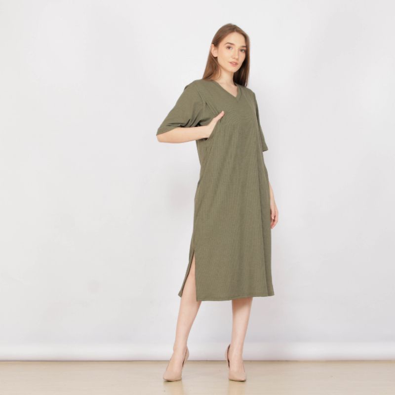 HUG MIKI - Dress Hamil Menyusui Knit Basic