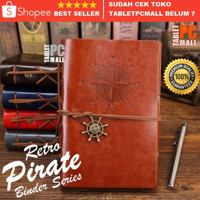 

Promo - Buku Catatan Binder Note Kulit Classic Retro Pirate Ship Leather Best Seller!!