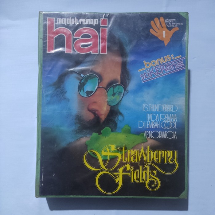 Majalah bundel lawas hai Januari 1986