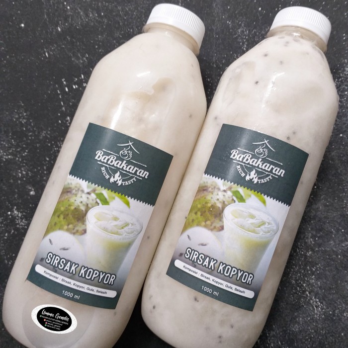 

MINUMAN SIRSAK & KOPYOR 1 LITERAN (SEGER)