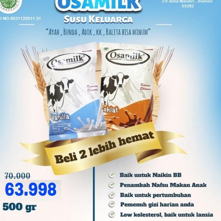 

>V44859) OSAMILK SUSU OSAMILK SUSU BUBUK SUSU PENGGEMUK BADAN SUSU KELUARGA SUSU KESEHATAN SUSU ANAK MURAH