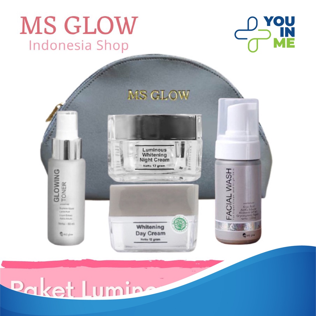 MS GLOW PAKET LUMINOUS SOLUSI UNTUK MENGATASI FLEK HITAM