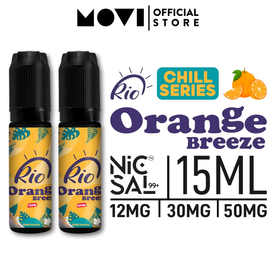 Rio Orange Breeze Salt Nic 15ML by MOVI