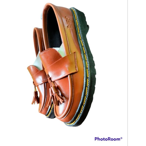 LOFER DOKMART SEPATU DR.MARTENS PANNY LOAFERS WARNA TAN PRIA HADE UK 38-45