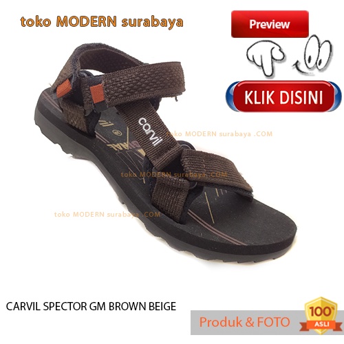 Sandal Pria casual Sandal Gunung slide outdoor CARVIL SPECTOR GM