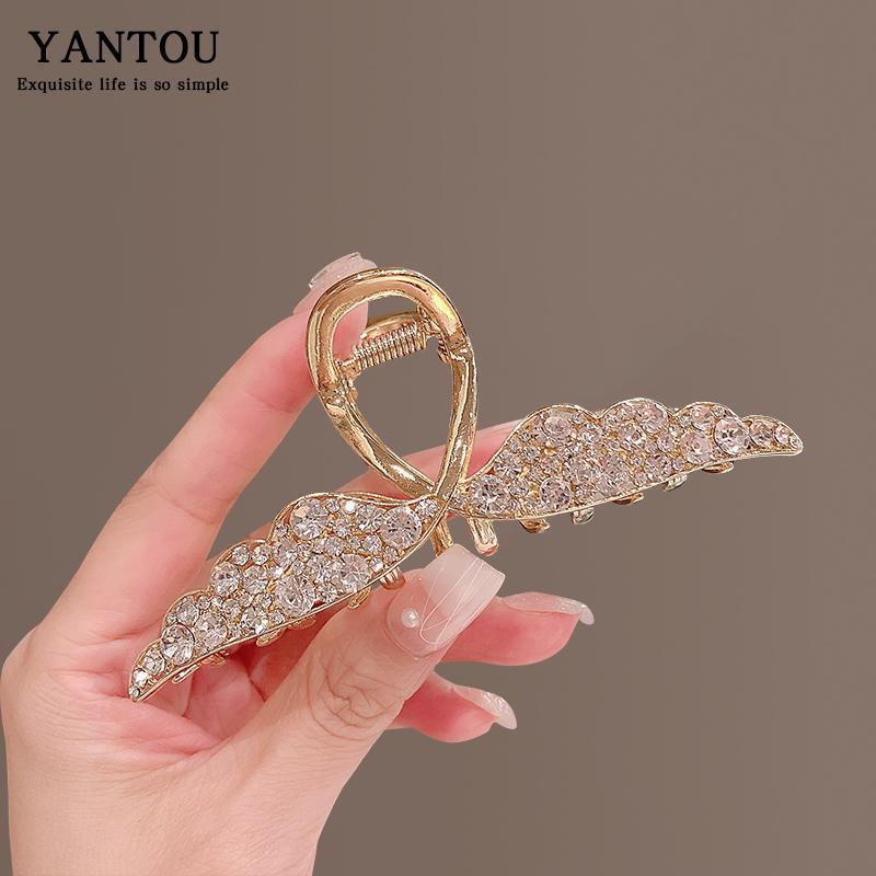 Jepit Rambut Korea Jedai Wanita Elegan Full Kristal Zikon High Quality Import