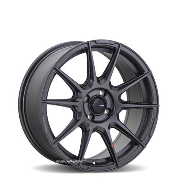 ENKEI Tuning SC46 R17x7.5 ET40 - 4x100 Matte Gunmetal | Velg Mobil ORI