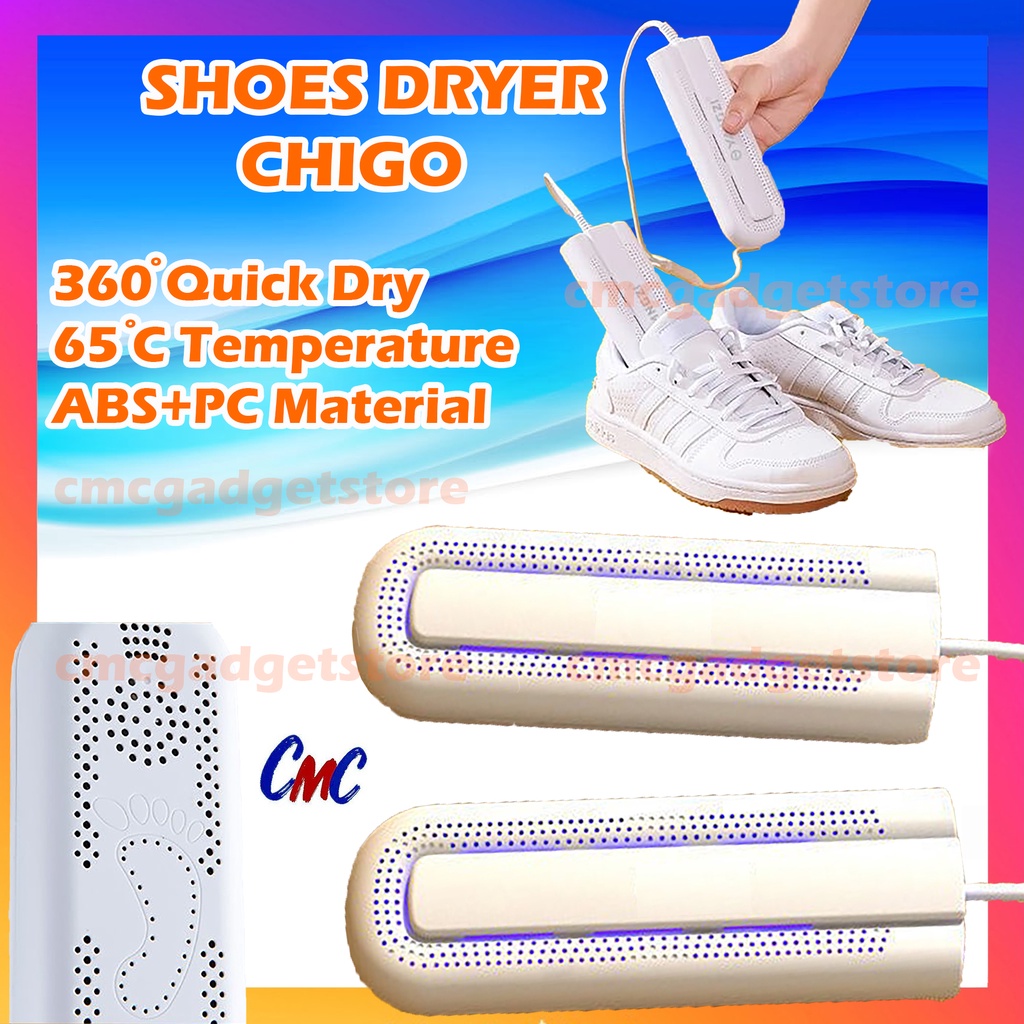 Pengering Sepatu Shoes Shoe Dryer Elektrik Lampu UV Odor Alat Penghilang Bau Dehumidifier