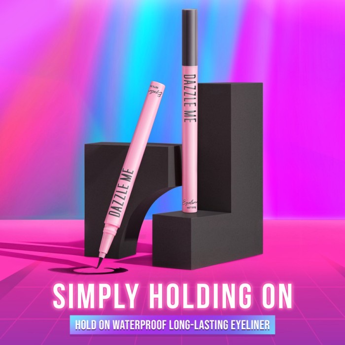 DAZZLE ME Hold On Waterproof Eyeliner