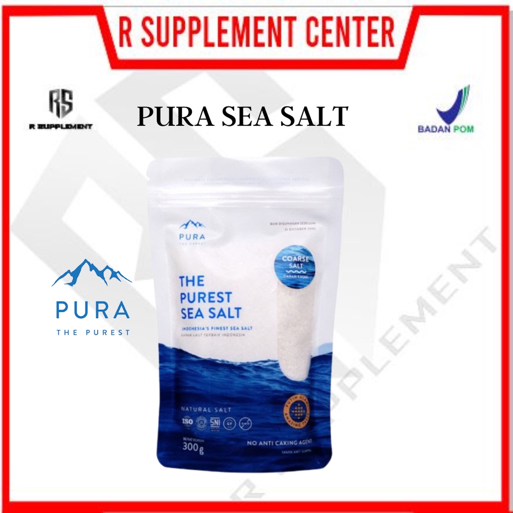 

Pura Sea Salt Purest SeaSalt Garam Halus Garam Laut Natural Organik