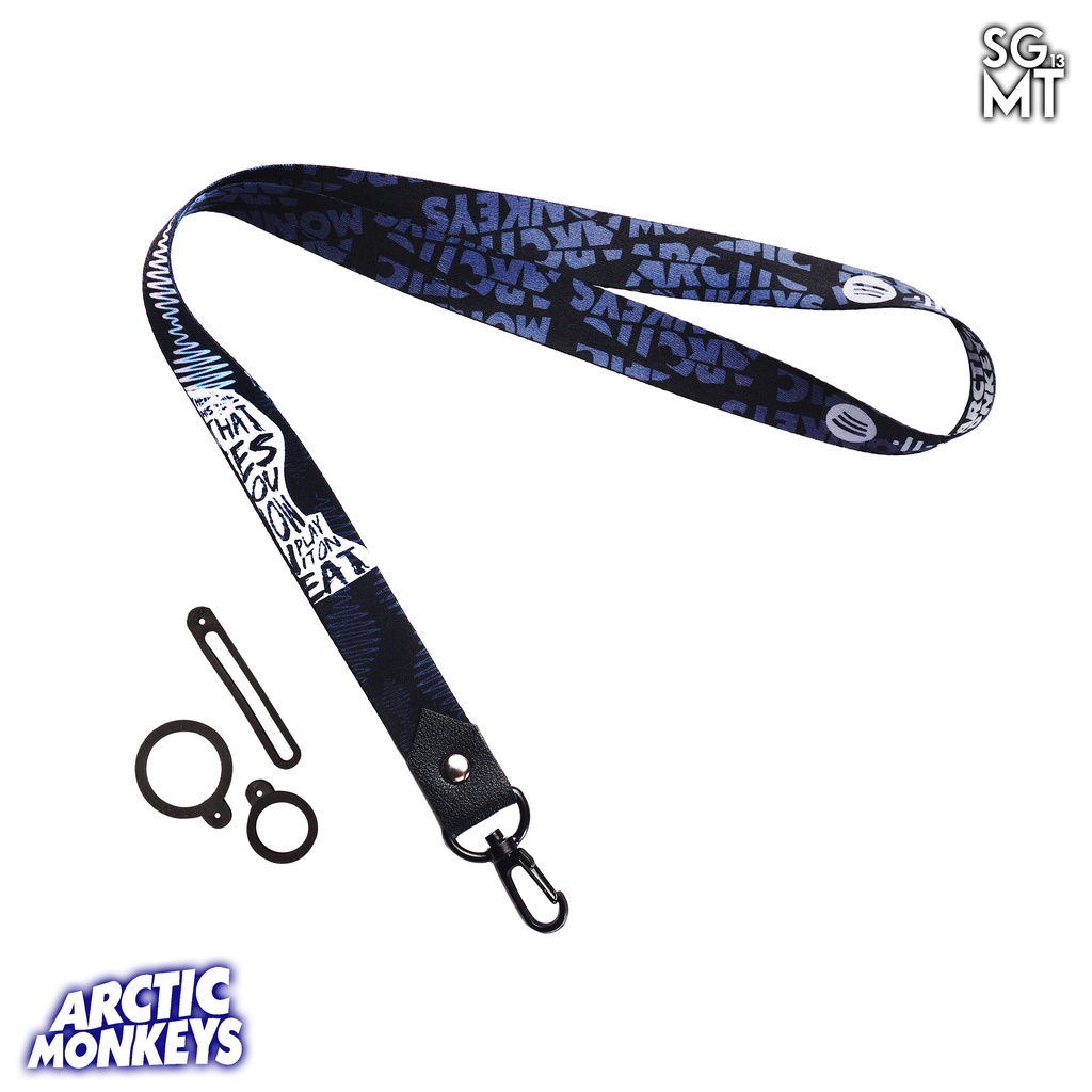 Lanyard ARCTIC MONKEYS Sigmat13 Gantungan id card Printing Band Series 4