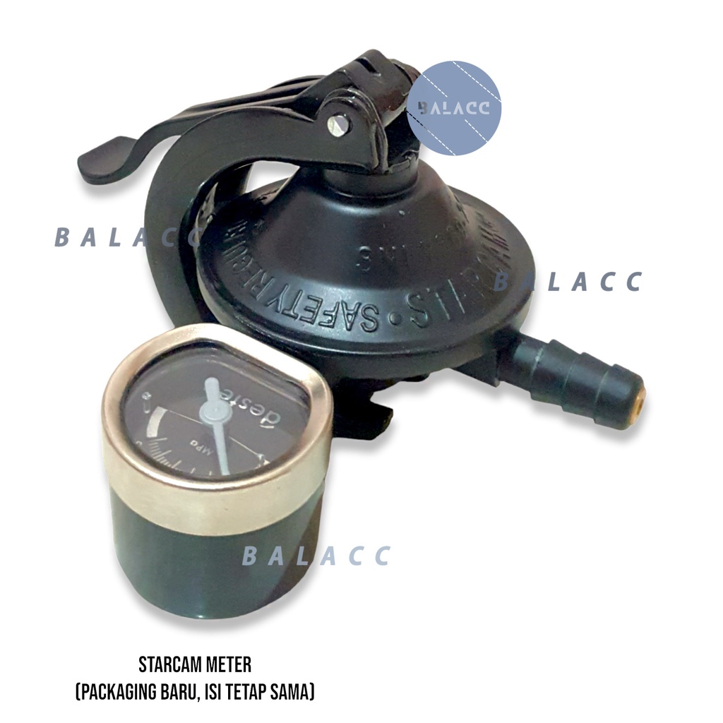 Regulator Gas Starcam Meter / Otomatis SC-23M Star Cam