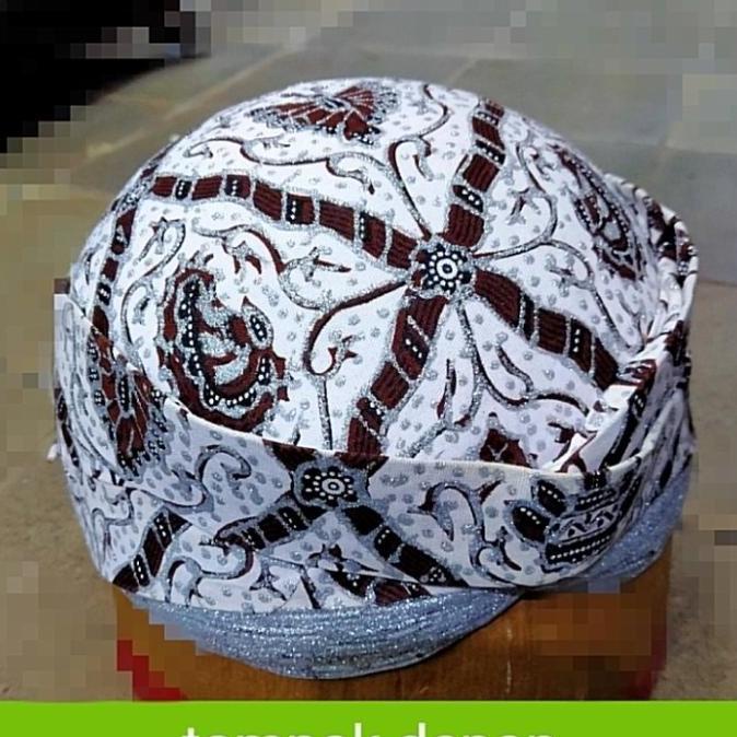 Blangkon Jawa Tengah Solo Sidoasih Sidomukti Putih