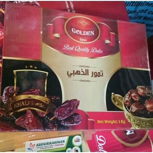 

Kurma Golden Dates Dzahabi 1 Kilo