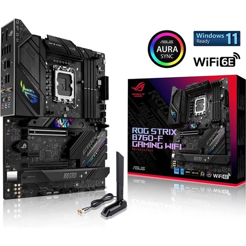 ASUS ROG STRIX B760-F GAMING WiFi Intel LGA1700 B760 DDR5 Raptor Lake Motherboard